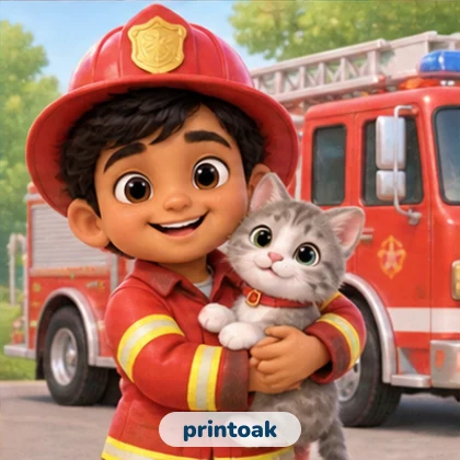 Little Firefighter Adventure — example character