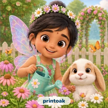 Enchanted Garden Adventure — example character