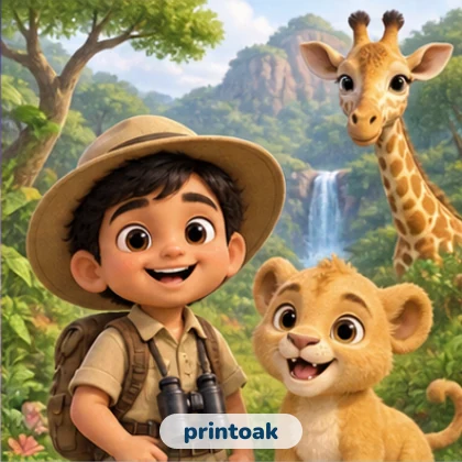 Jungle Safari Adventure — example character